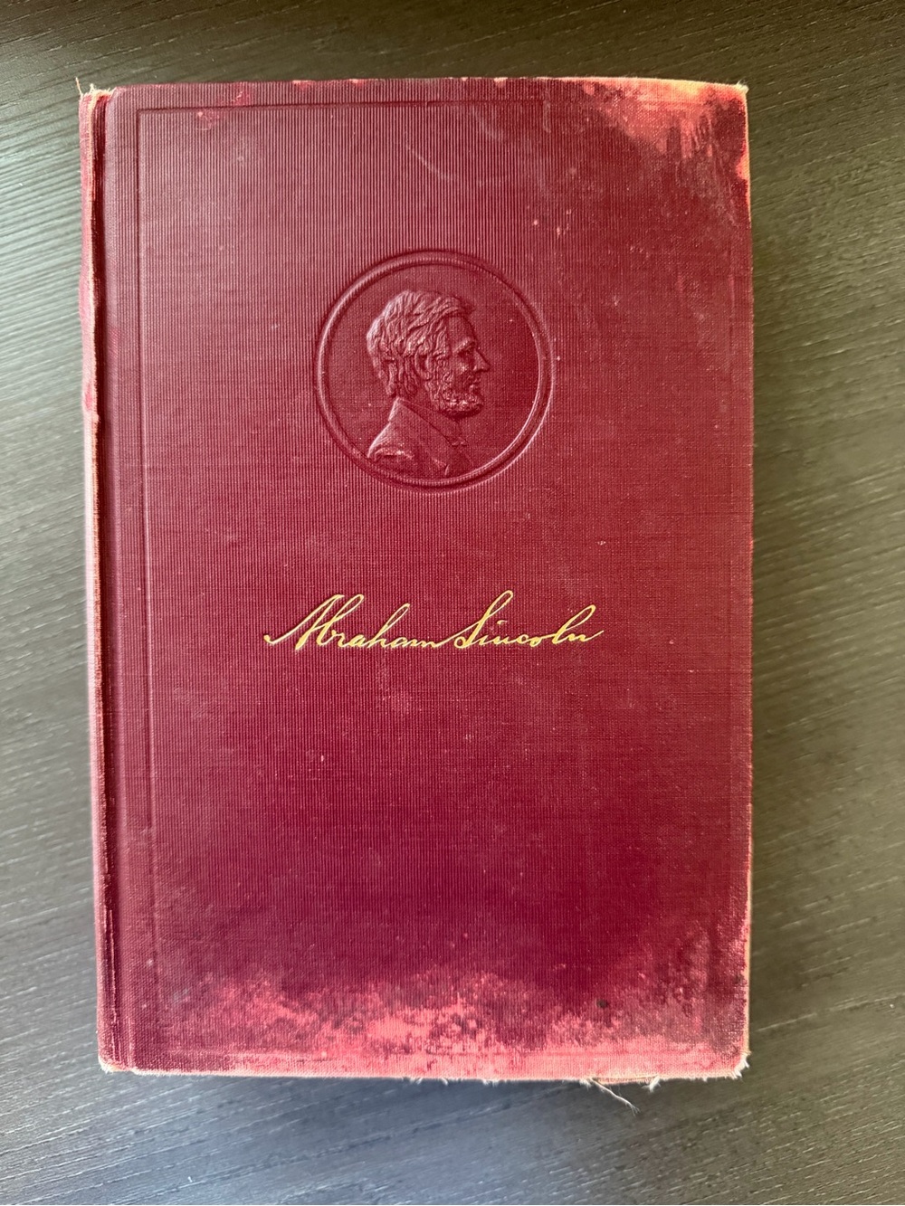 1924 Life of Abraham Lincoln Tarbell Vol 1 Antique